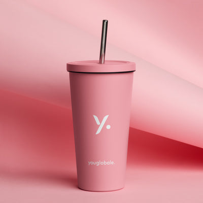 YOU CUP - Gobelet isotherme avec paille