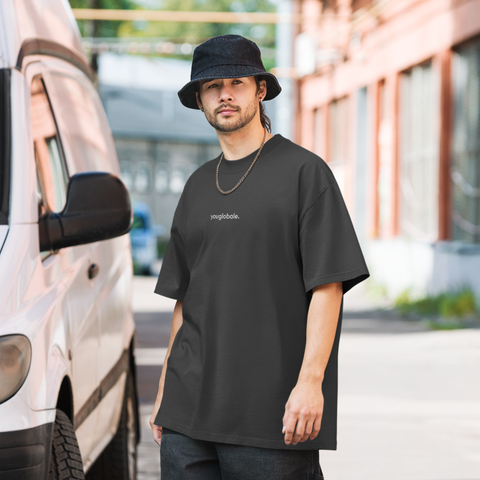 YOU VINTAGE - T-shirt Oversize Délavé unisexe à l'allure rétro, au service du style moderne