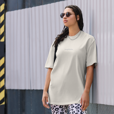 YOU VINTAGE - T-shirt Oversize Délavé unisexe à l'allure rétro, au service du style moderne